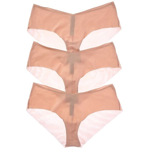 Journelle Womens  3Pk Victoire Jolie Hipster, Pink - Picture 1 of 3
